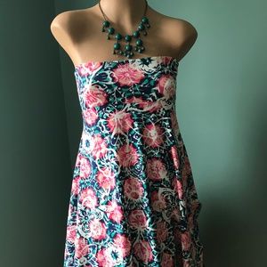 Lovely LulaRoe Floral Azure